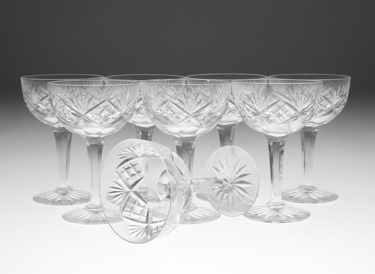 CHAMPAGNEGLAS, 8 st, "Helga", Kosta.