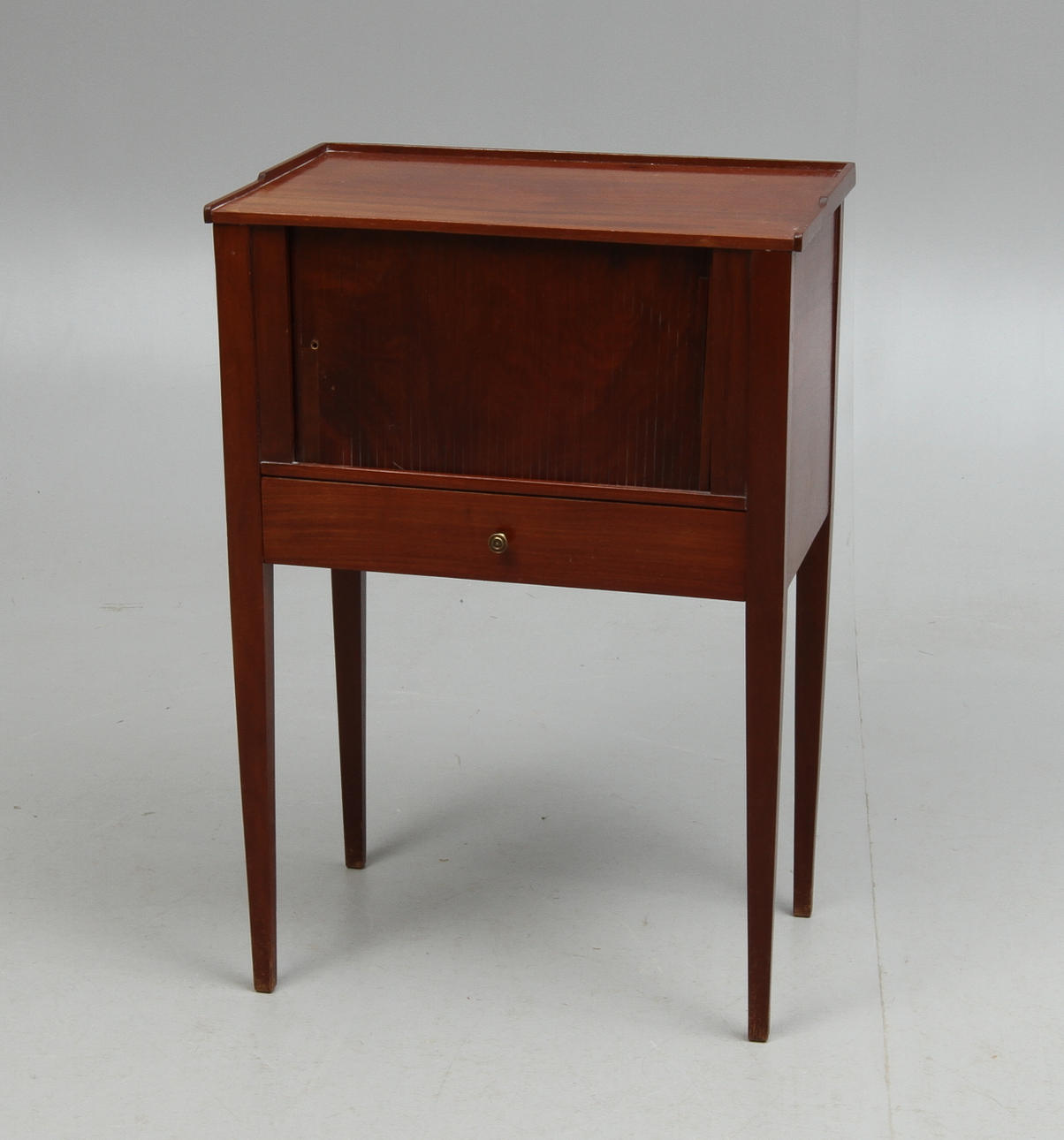 POTTSKÅP med jalusi, 1800/1900-tal.