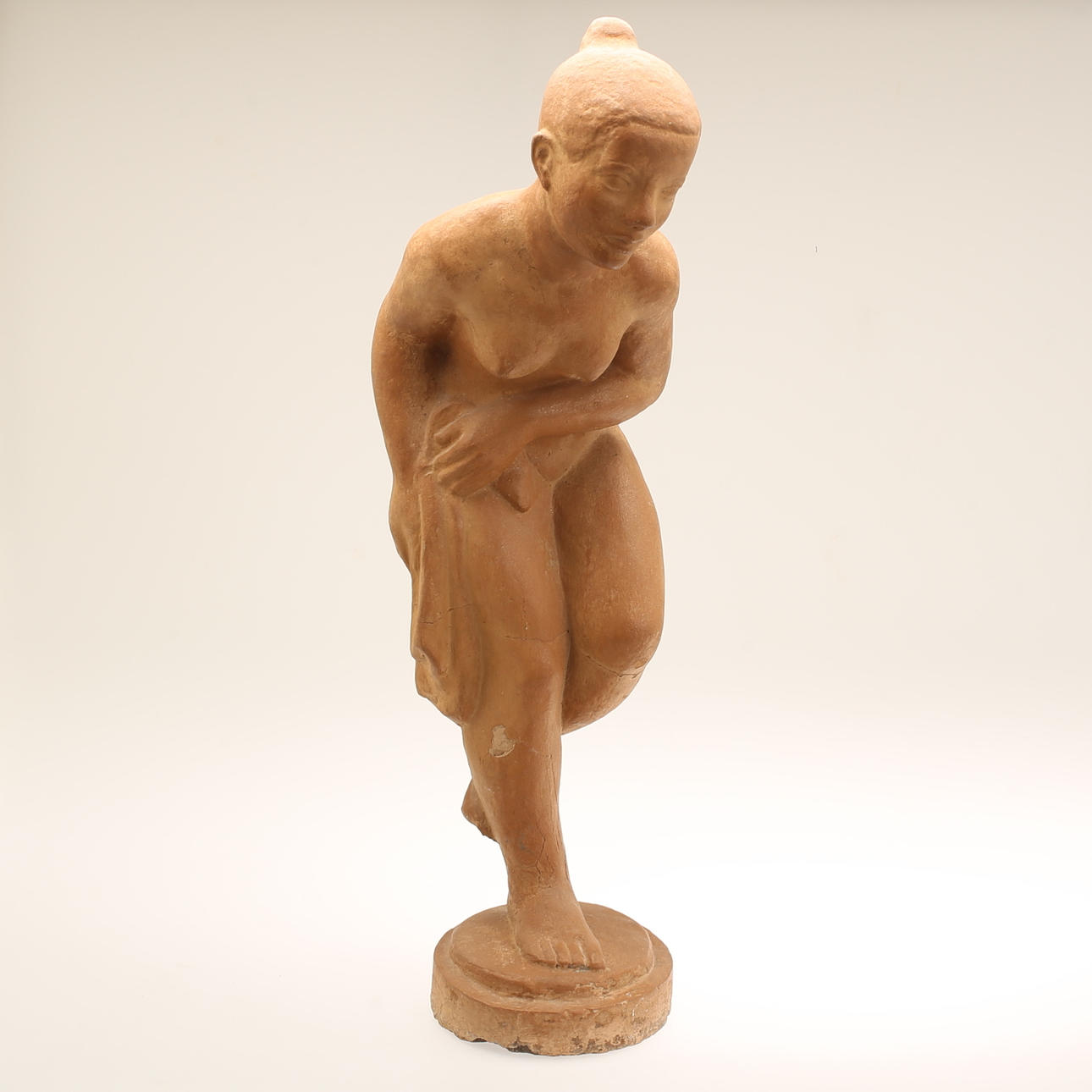 ESCULTURA, loza, siglo XX.