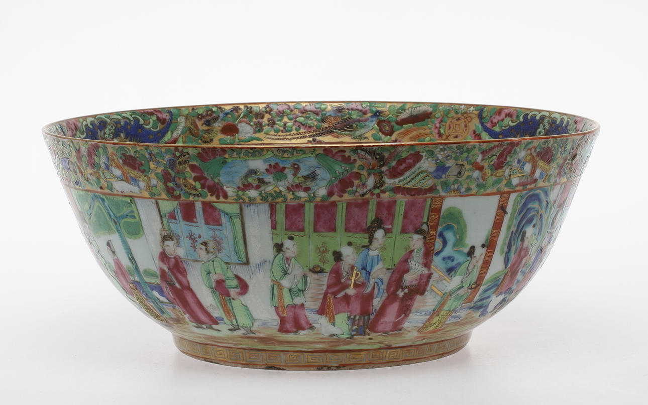 BÅLSKÅL, porslin, Kina.