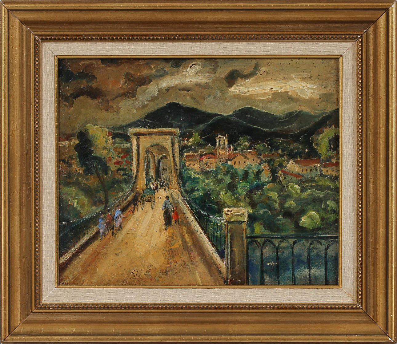 HANS EKEGÅRDH. Olja på pannå.