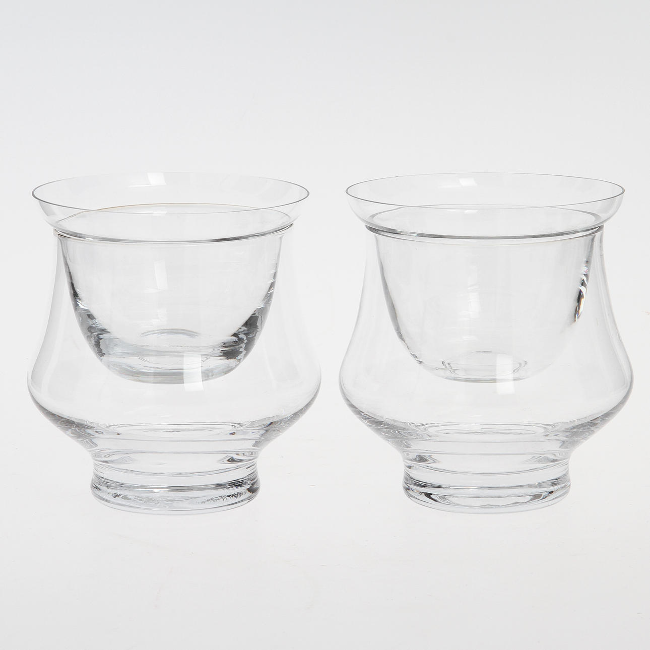 COCKTAILGLAS samt SKÅL, 11 delar, Orrefors.