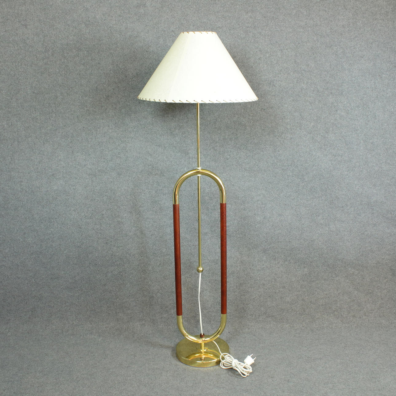 FLOOR LAMP, Bergboms, brass.