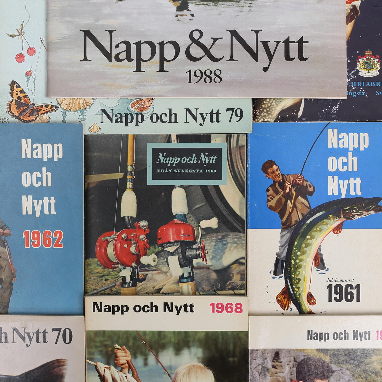 NAPP OCH NYTT, 35 st, 1958-2003.
