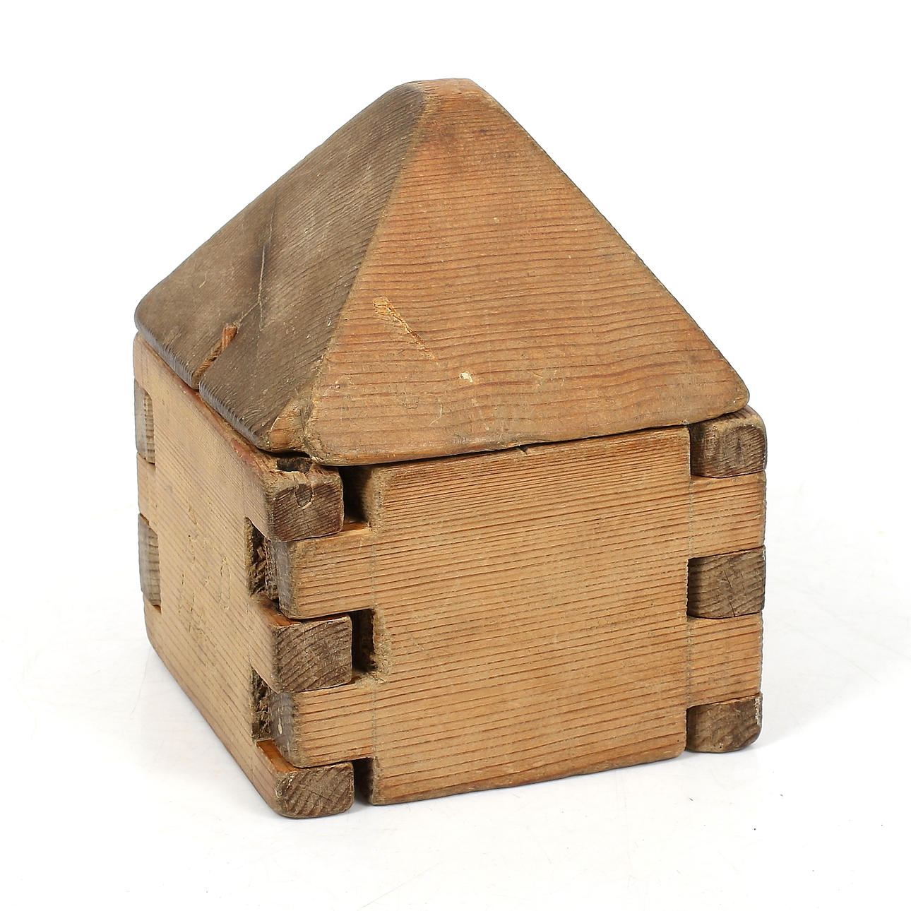 SMÖRKYRKA, wood, common man, marked and dated 1828.