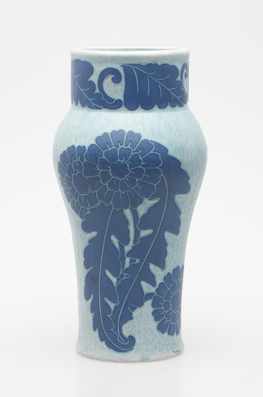 VAS, keramik, "Sgrafitto", Josef Ekberg, Gustavsberg, sign.