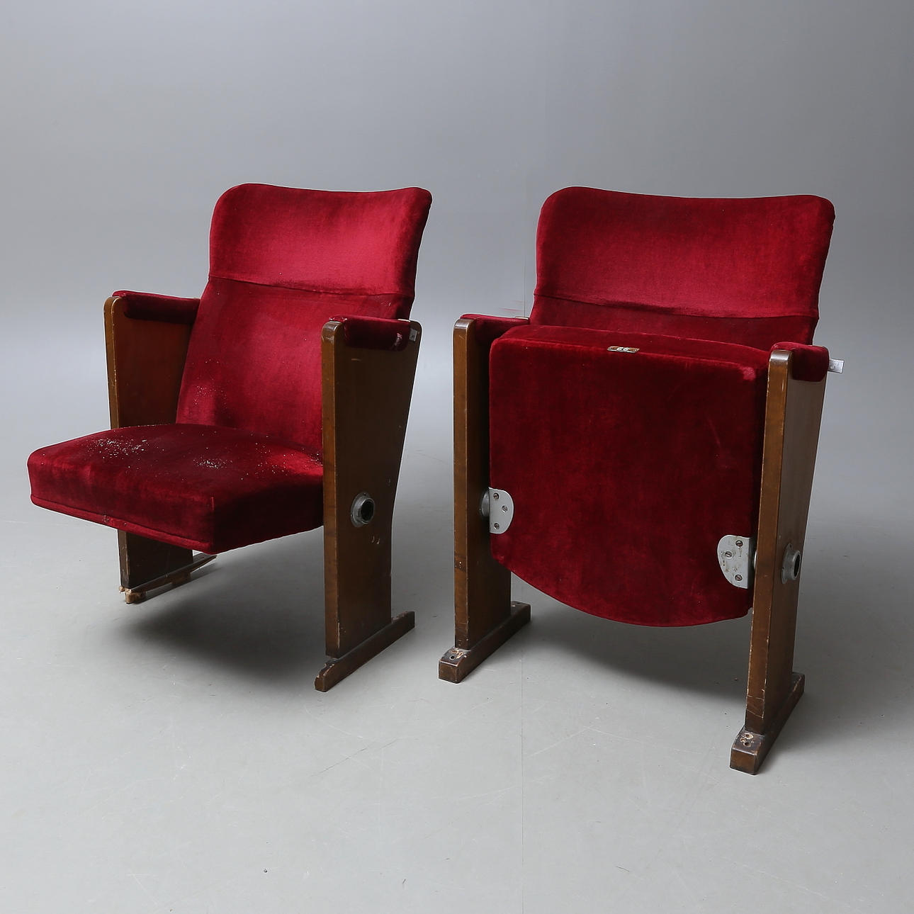 BIOGRAFSTOLAR, 2 st, 1900-tal.