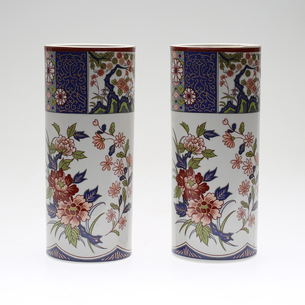 VASER, 1 par, porslin, 1900-tal.