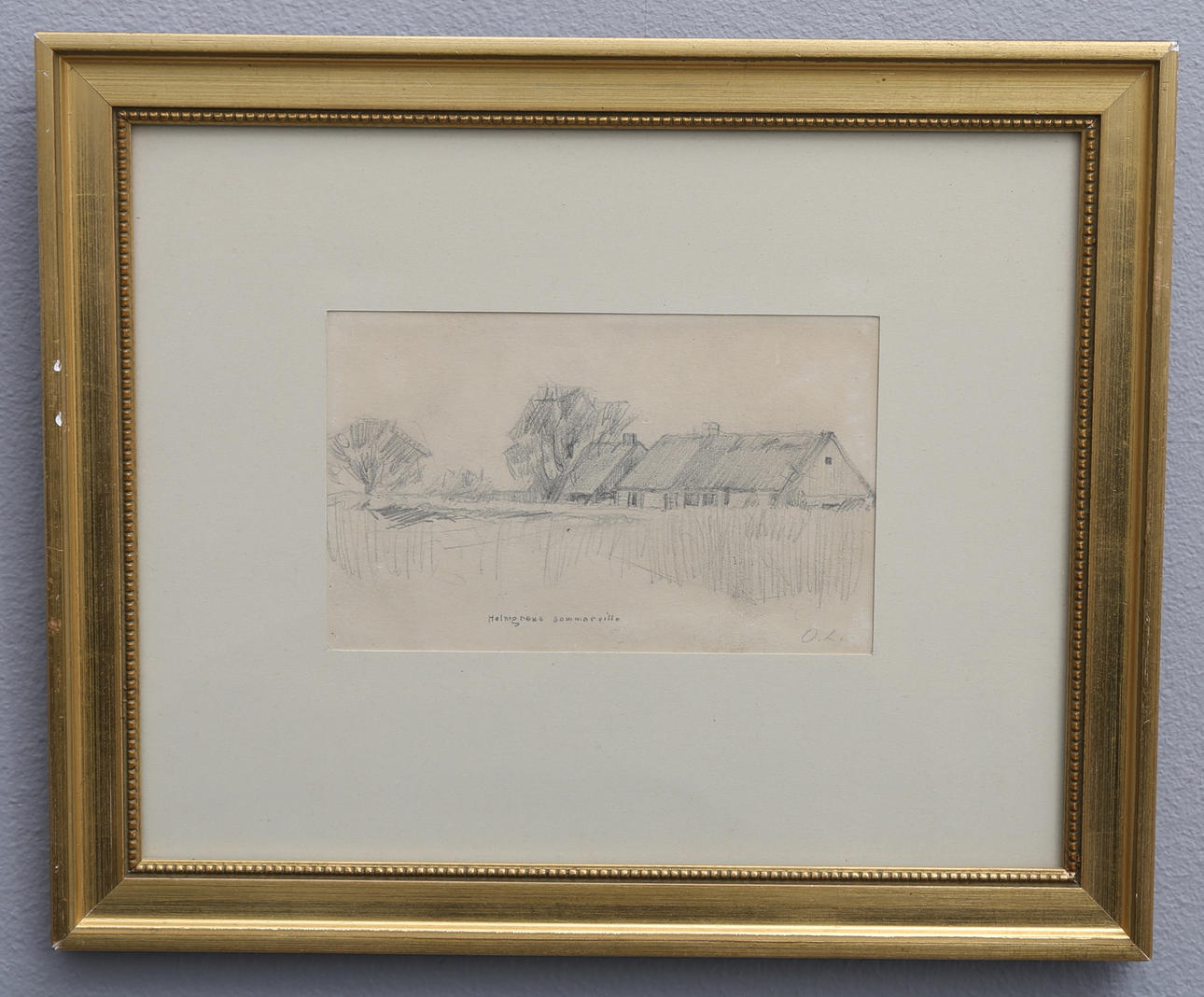 OLA LARSSON, "HOLMGRENS SUMMER VILLA" (BEDDINGE).