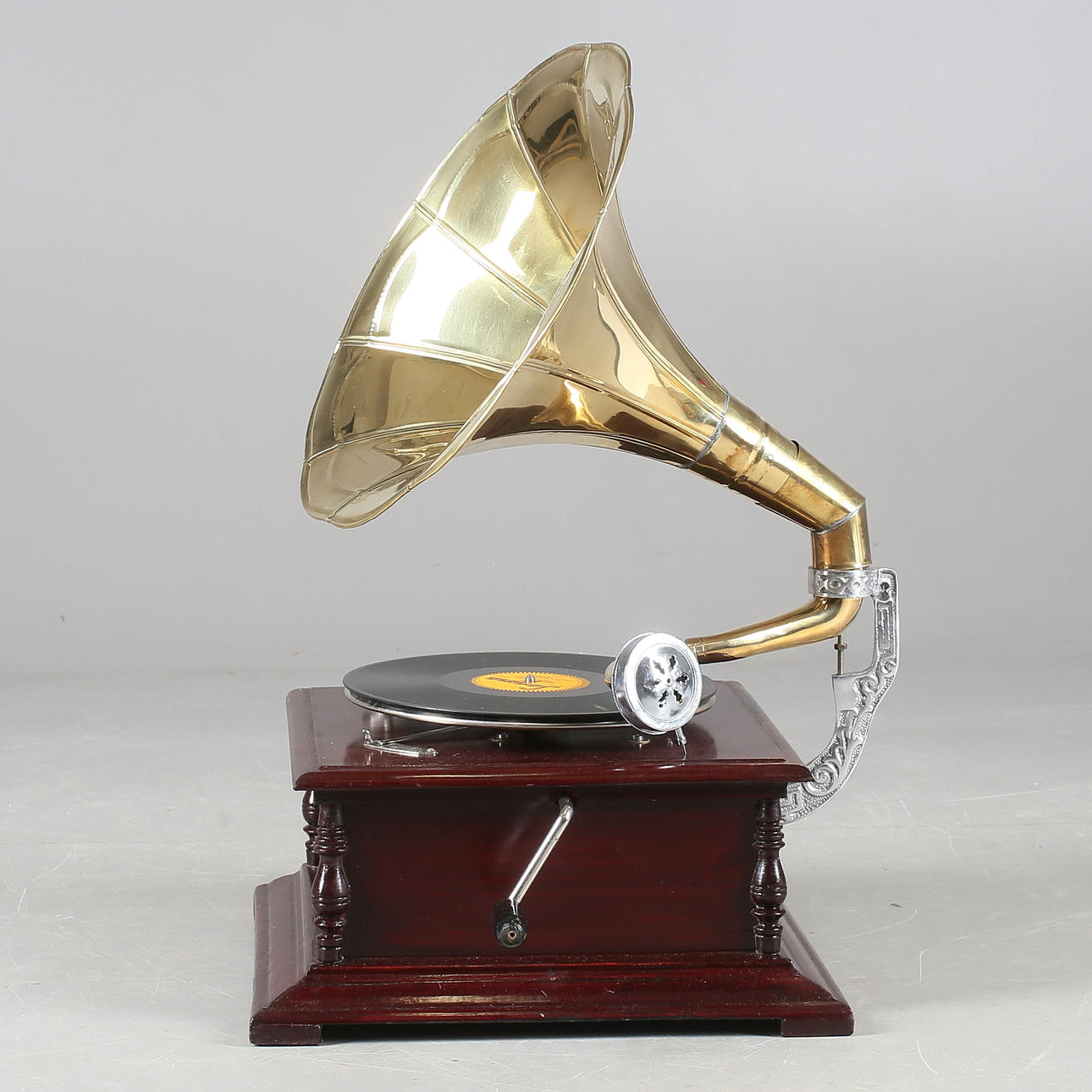 FUNNEL GRAMOPHONE, Soundmaster, late 20th century/contemporary ...