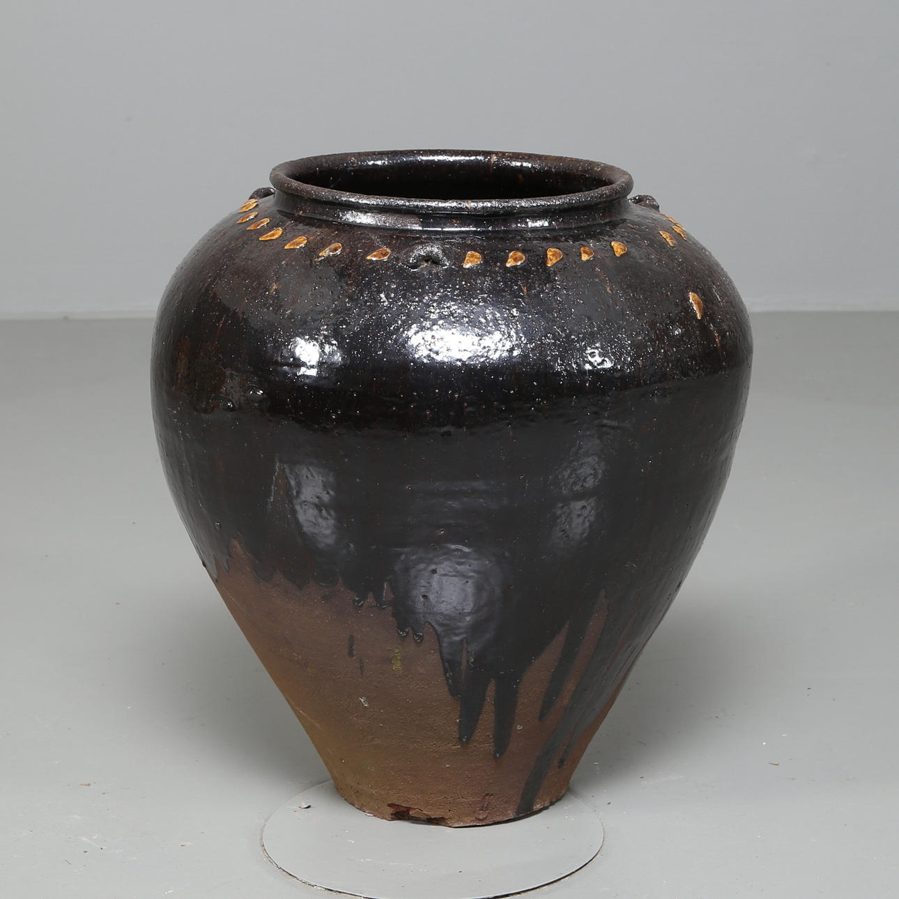 GOLVKRUKA, lergods, höjd 60 cm.