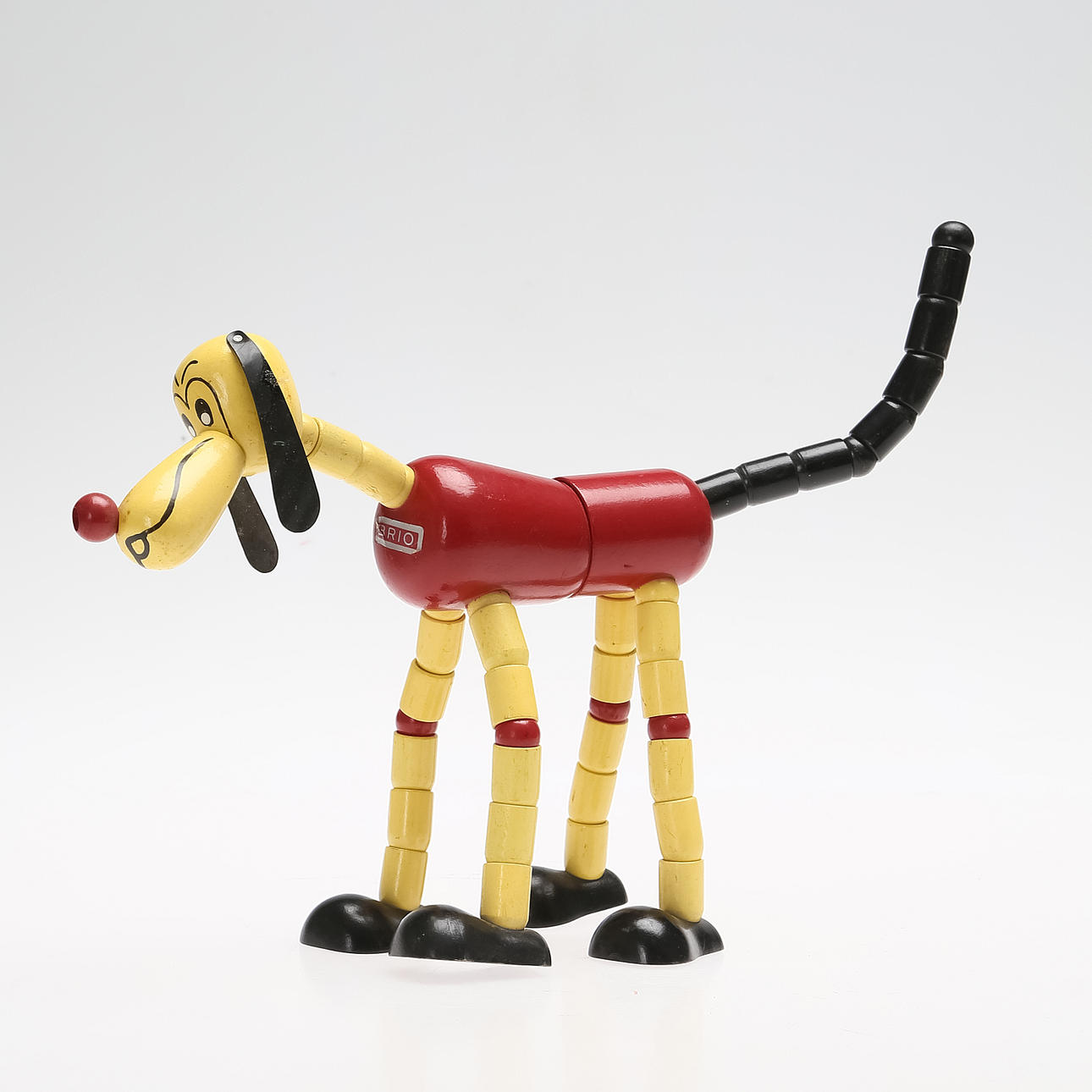 LEKSAK, trä, Pluto, BRIO, 1900-talets mitt.