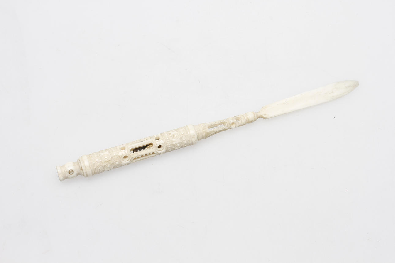 BREVKNIV/PENNA, ben, industriutställningen i Göteborg, 1891.