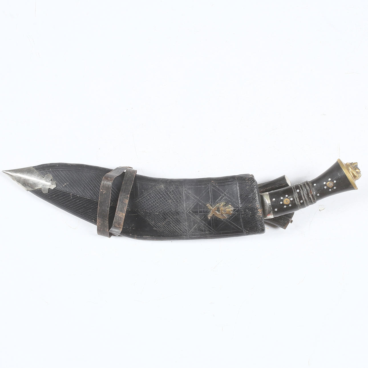 KUKRI, 3 pcs., India, 1900s.
