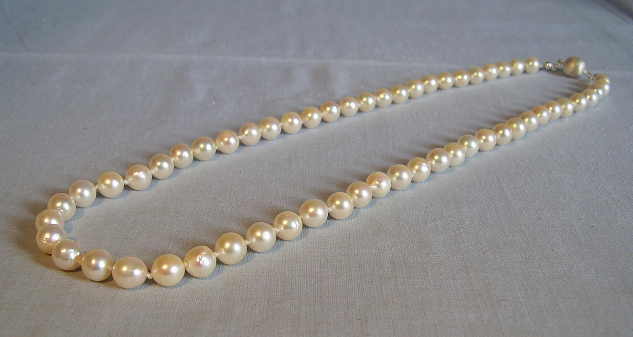 AKOYA PÄRLHALSBAND PÄRLA CHOKER.