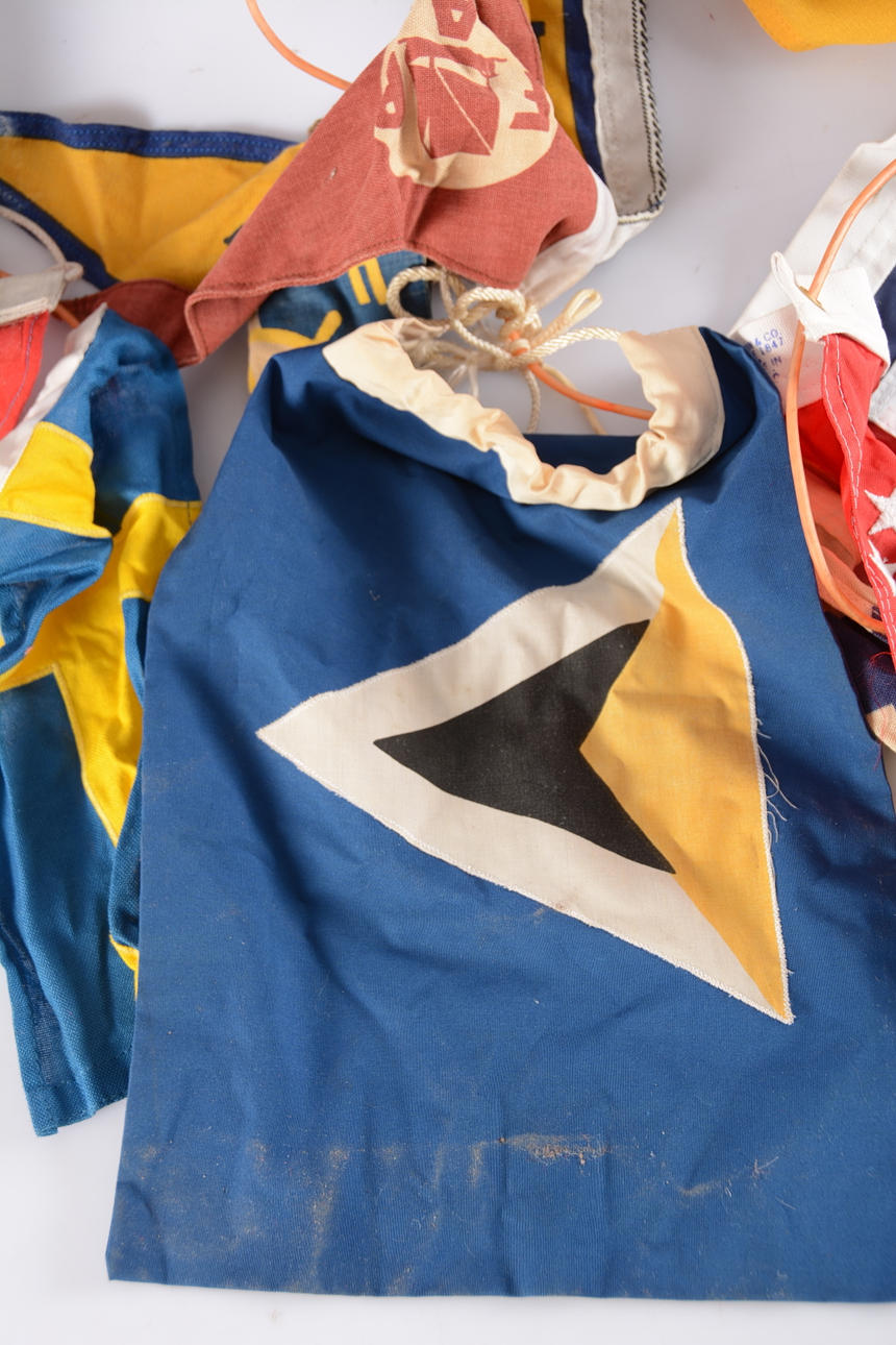 FLAGGSPEL, 20 flaggor, 1900-tal.