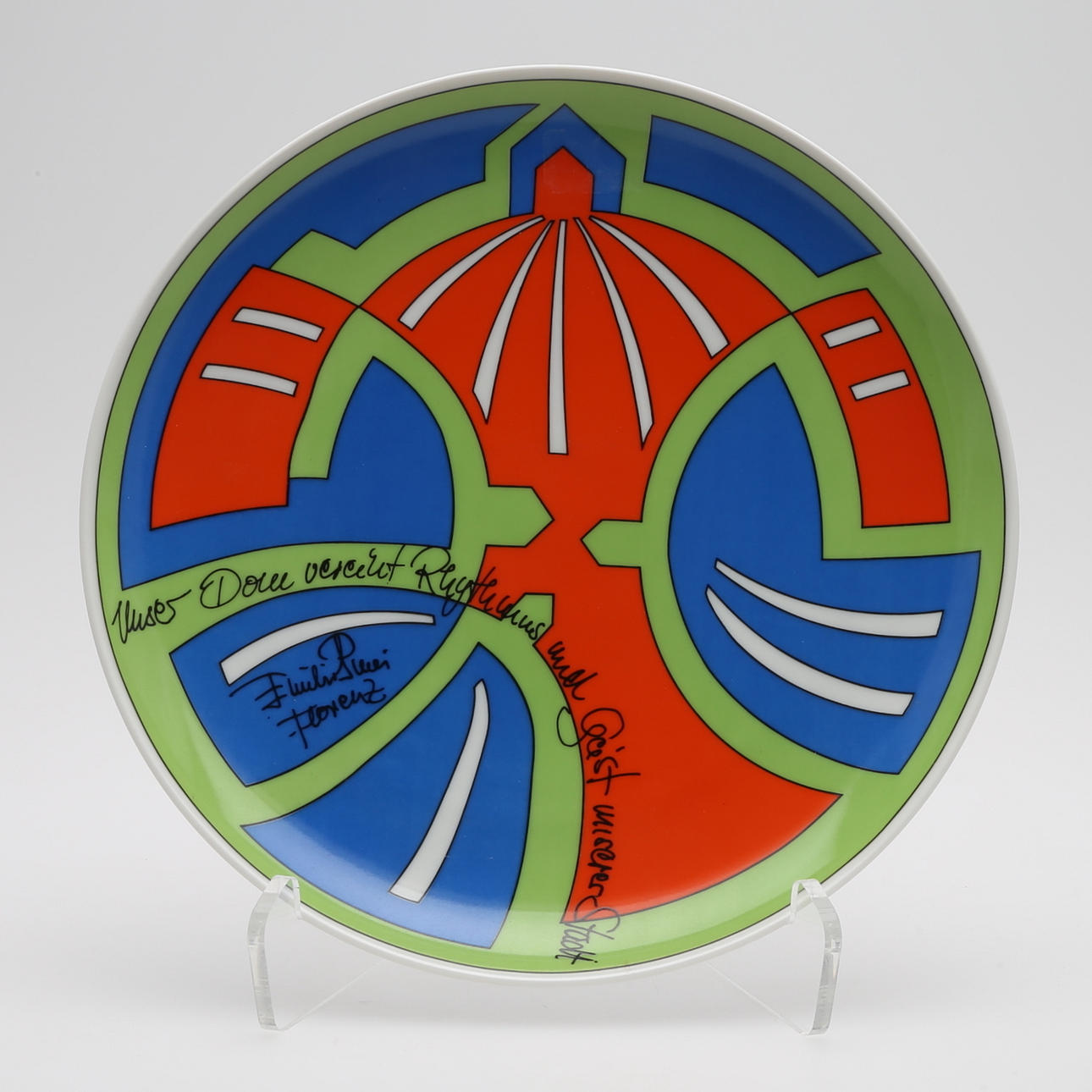 PLATO, EMILIO PUCCI PARA ROSENTHAL.