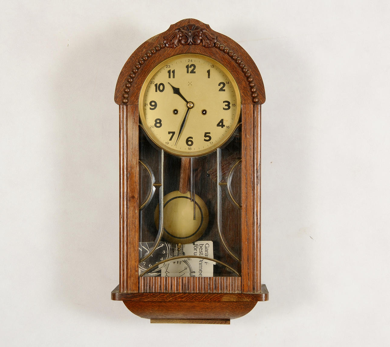 VÄGGUR, ek, 1900-tal.