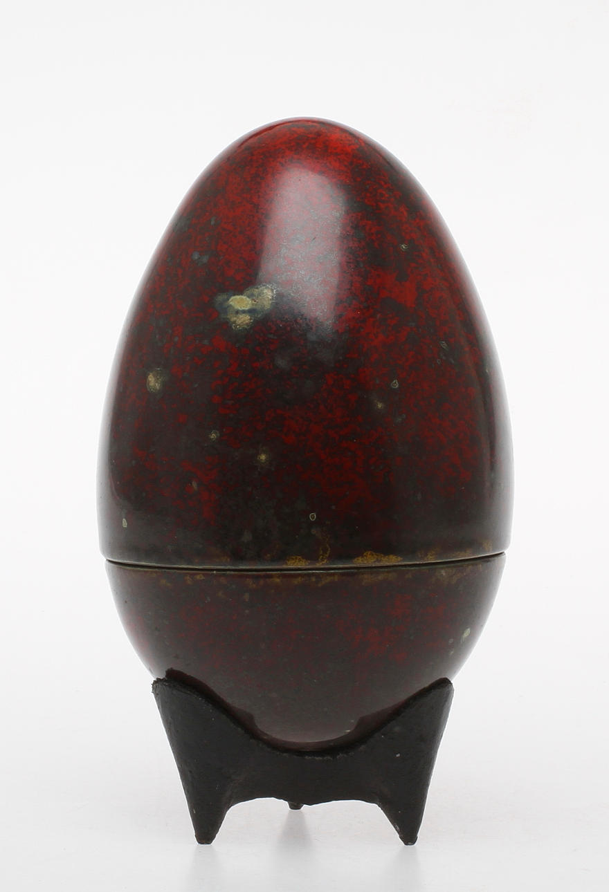 HANS HEDBERG. Keramik, Ägg, Biot, Frankrike, signerad.