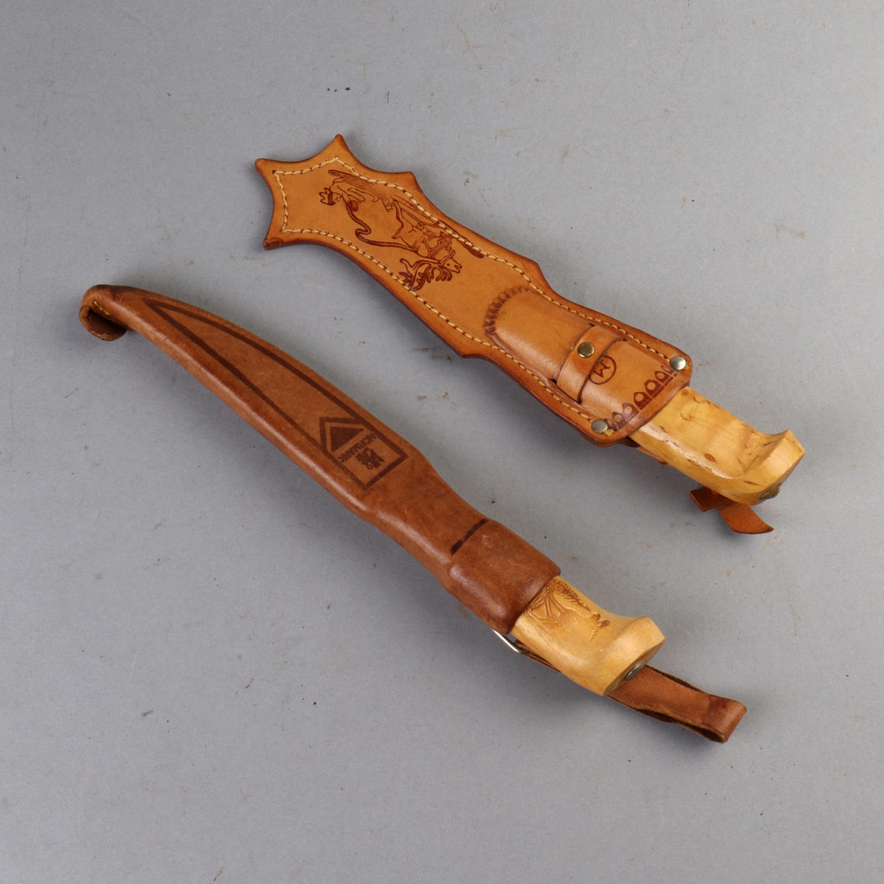 JAKTKNIVAR, 2 st, Normark.