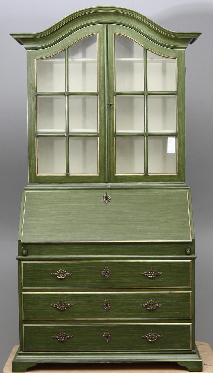 SKRIVSKÅP med VITRIN, Åmells, 1900-talets mitt.