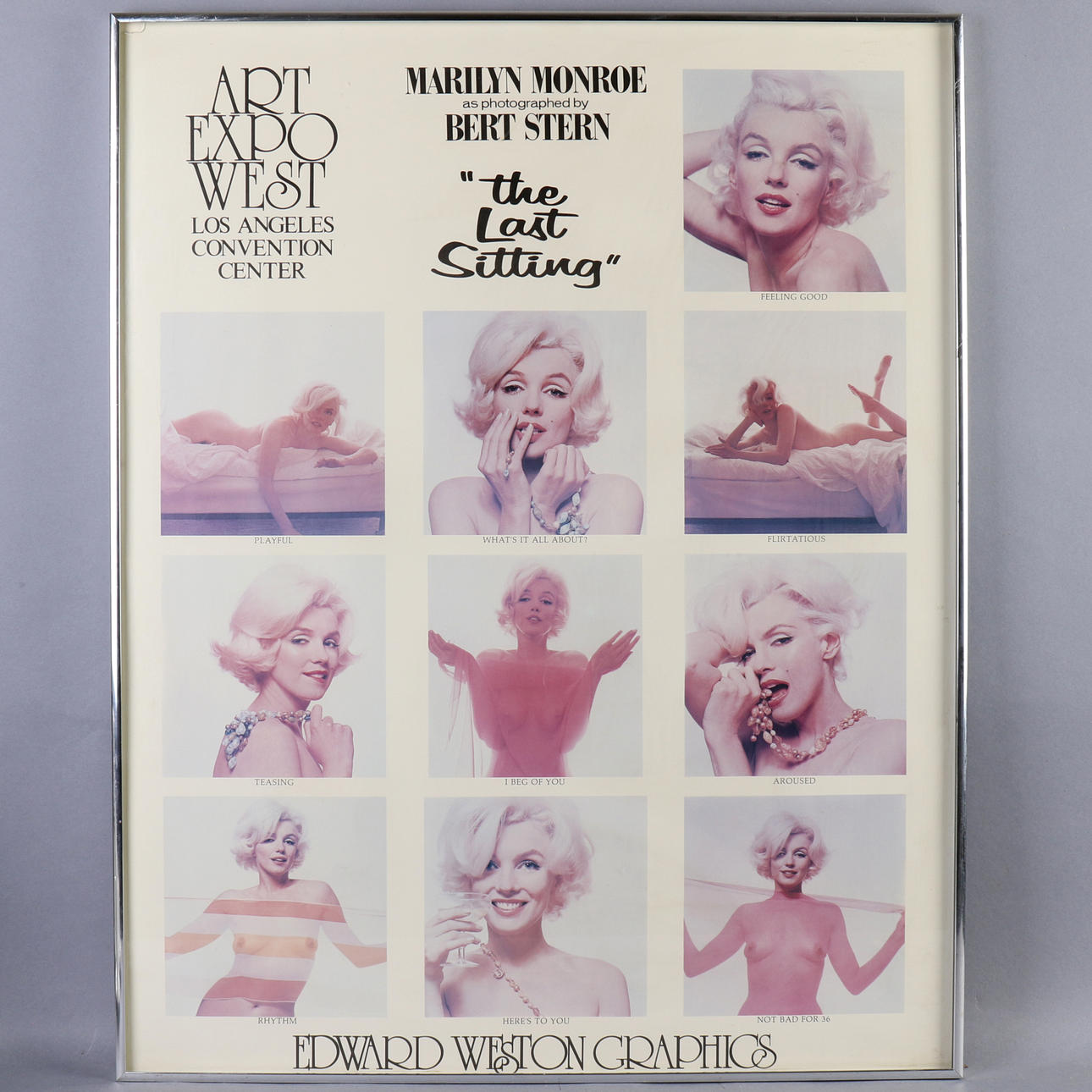 BERT STERN, efter, fotoprint, Marilyn Monroe, "The last sitting".
