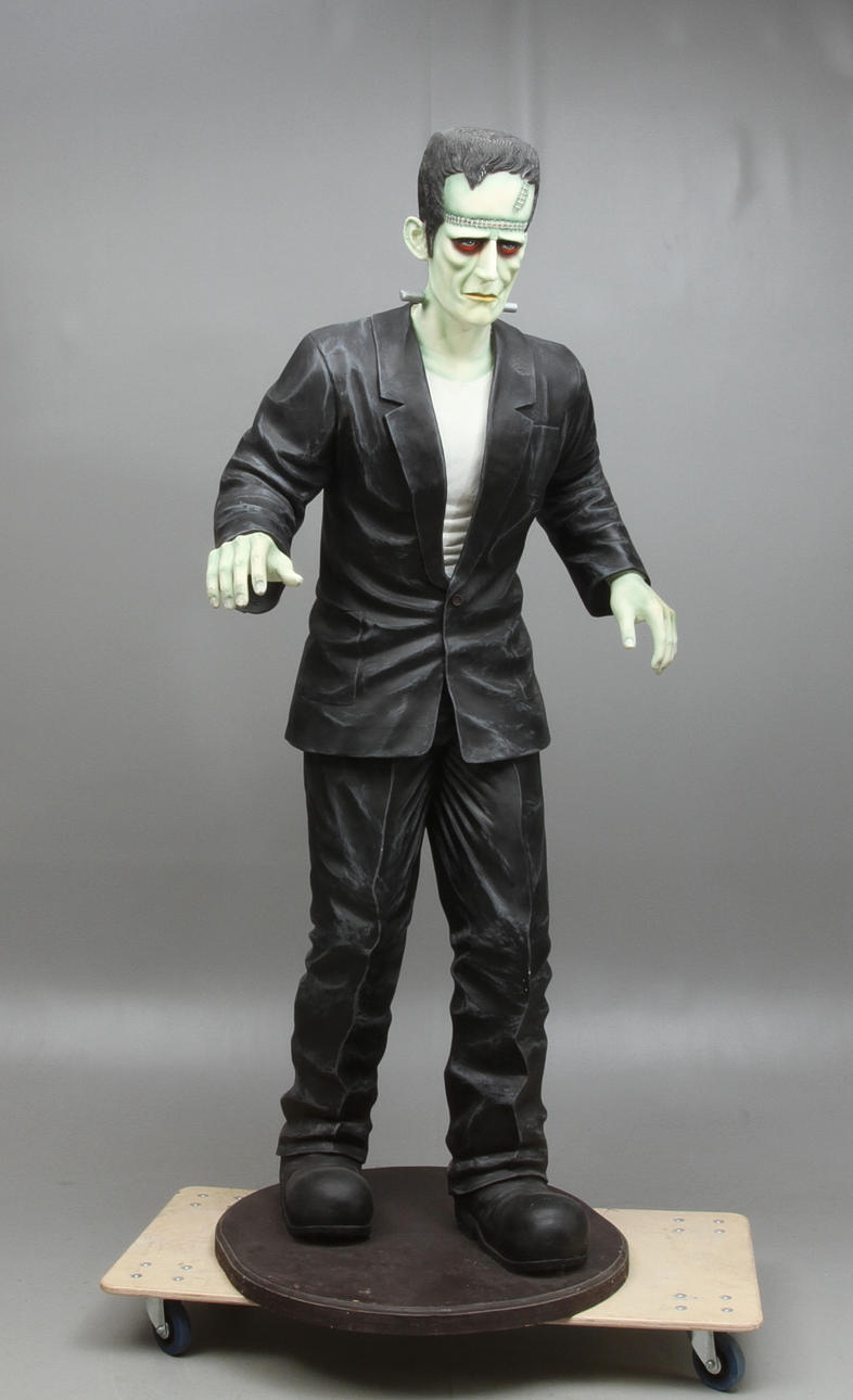 FILMFIGUR, Frankensteins monster, golvmodell, 1900/2000-tal.