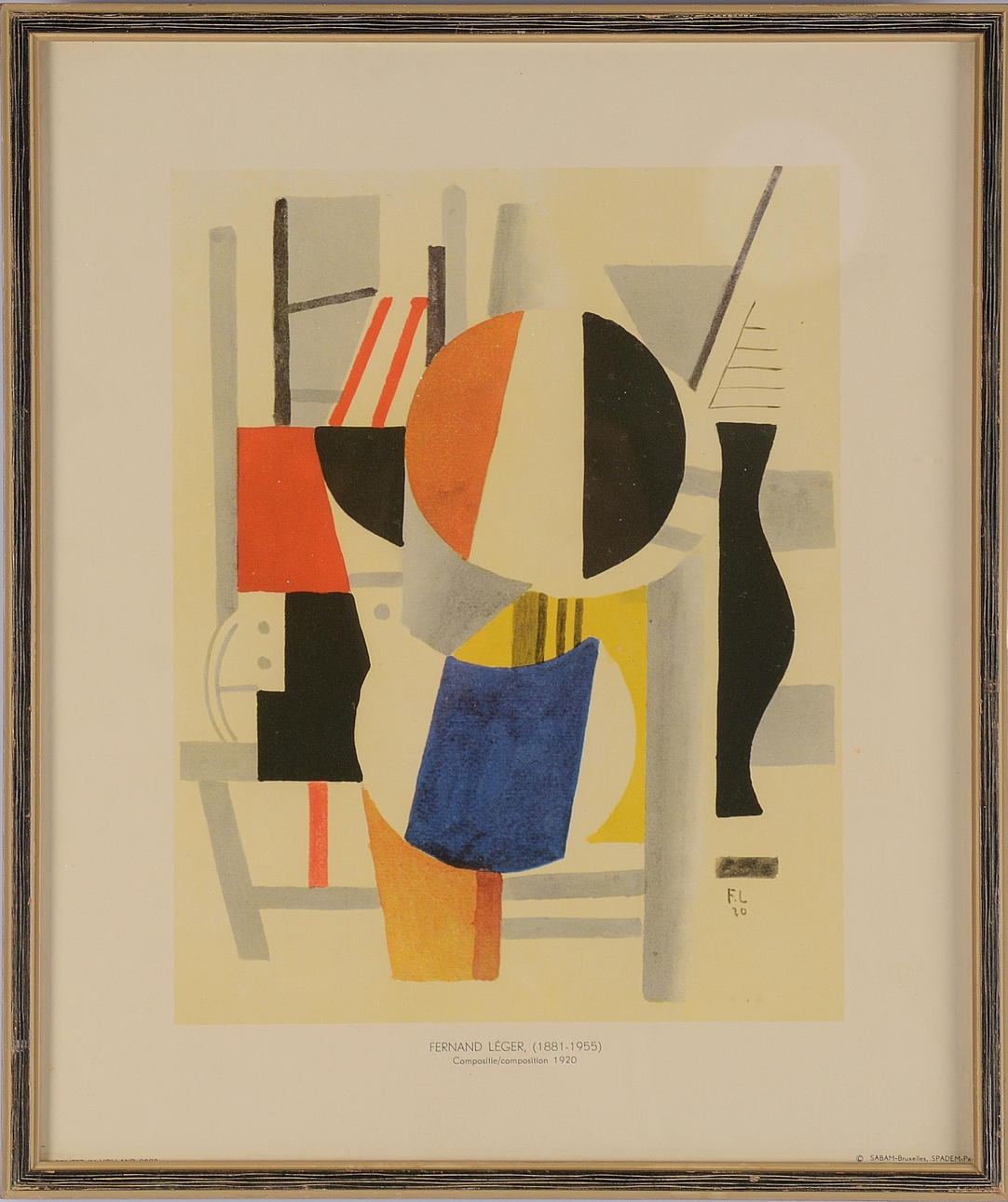 FERNAND LEGER. EFTER. Offsettyck.
