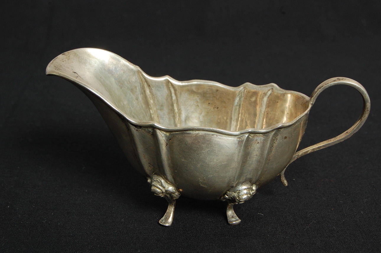 SÅSSNIPA, rokokostil, silver, stämplad Hoff, 1941.