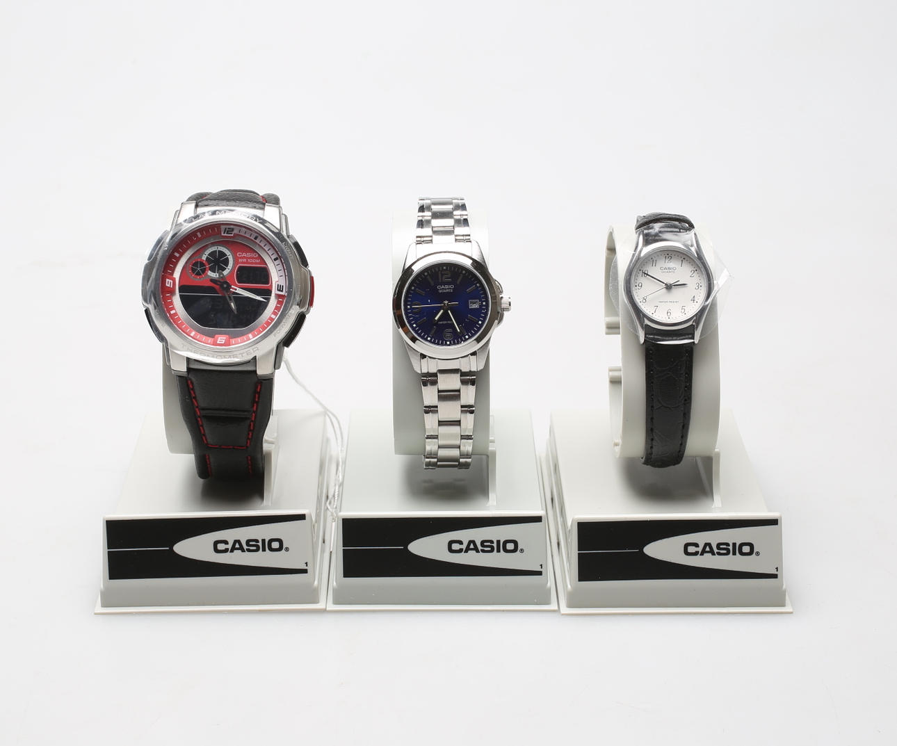WRIST WATCH, three pieces, Casio.