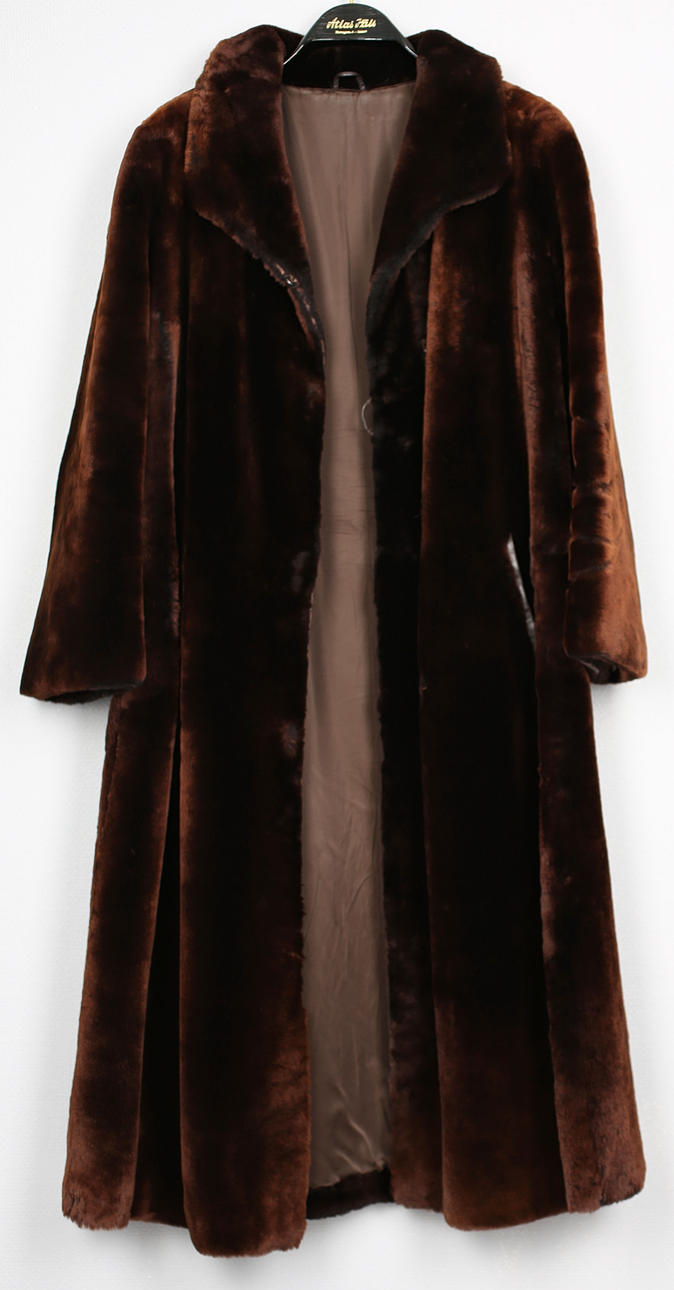 PÄLSKAPPA, fuskpäls, ca stl 40.