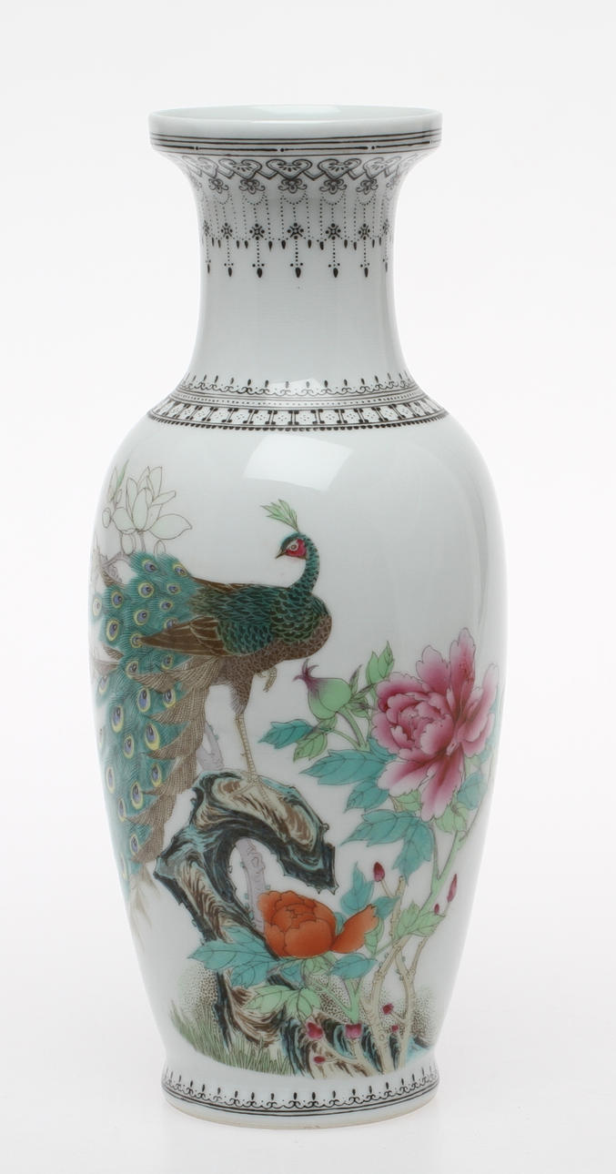 VAS, porslin, Kina. 1900-tal.