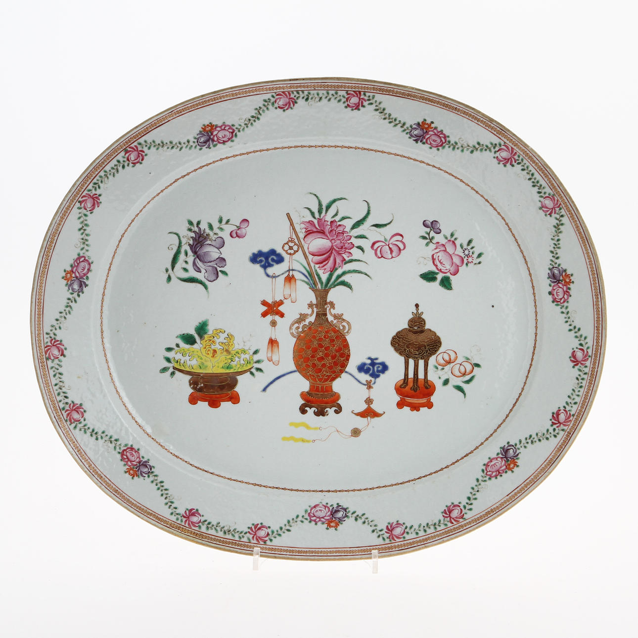 UPPLÄGGSFAT, Kina, 1700/1800-tal.