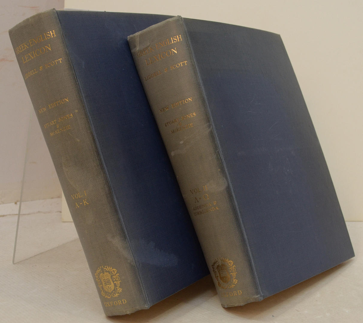 Et græsk-engelsk leksikon.