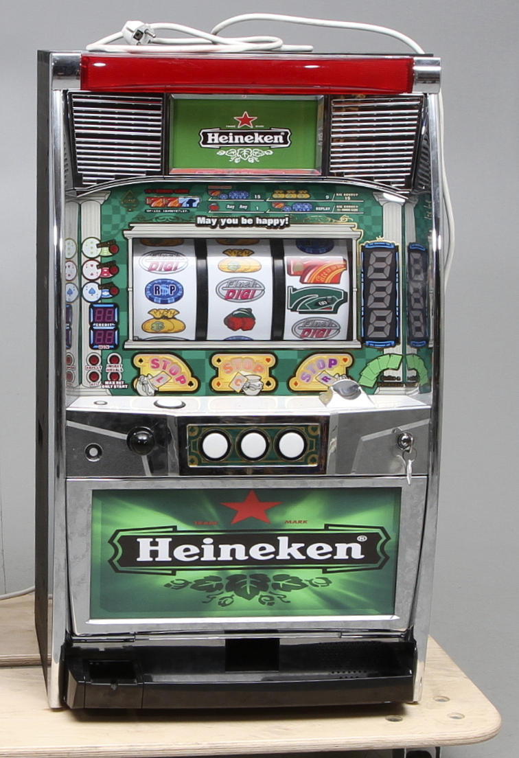 SPELMASKIN, "Heineken", 1900-talets fjärde kvartal.