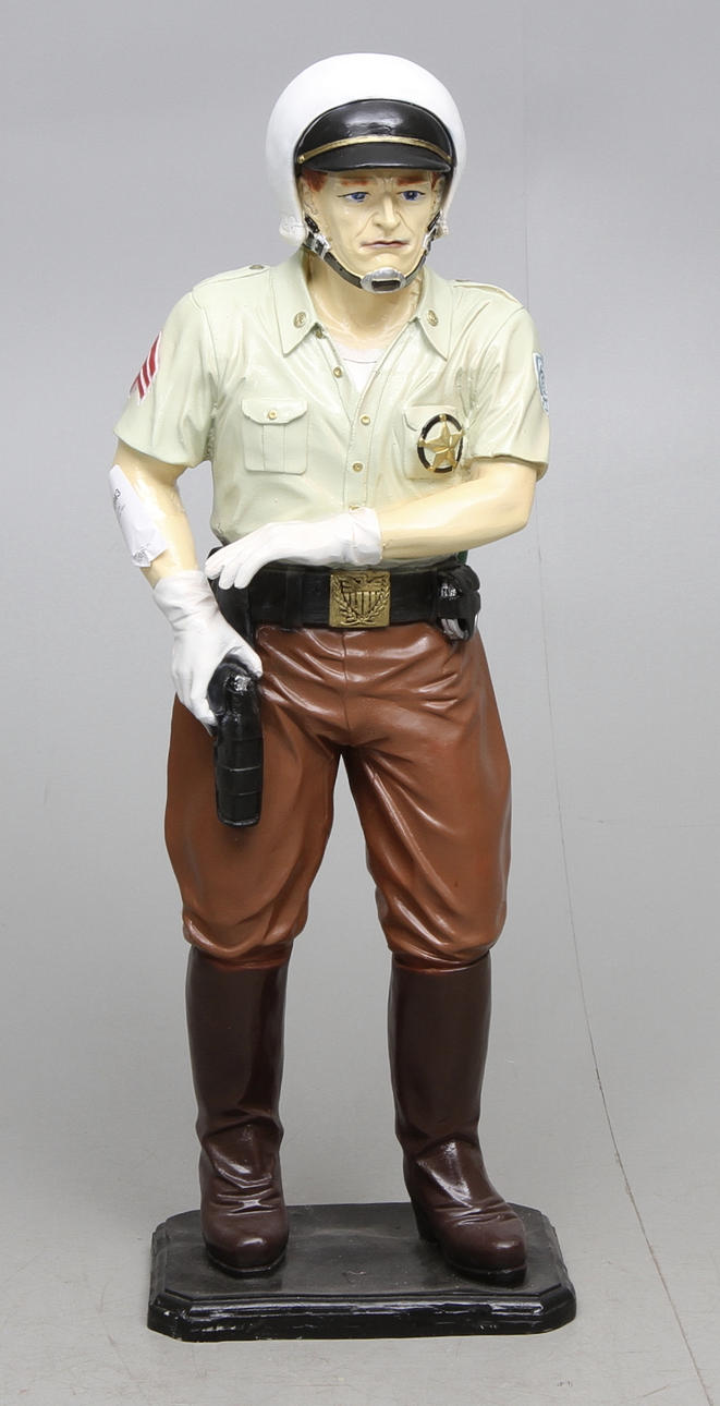 POLIS USA, figur, sent 1900-tal.