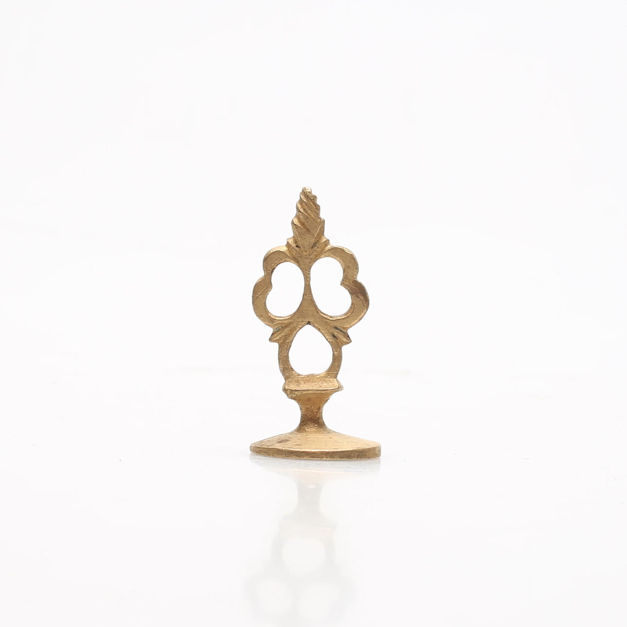 SIGILLSTAMP, mässing, 1700/1800-tal.