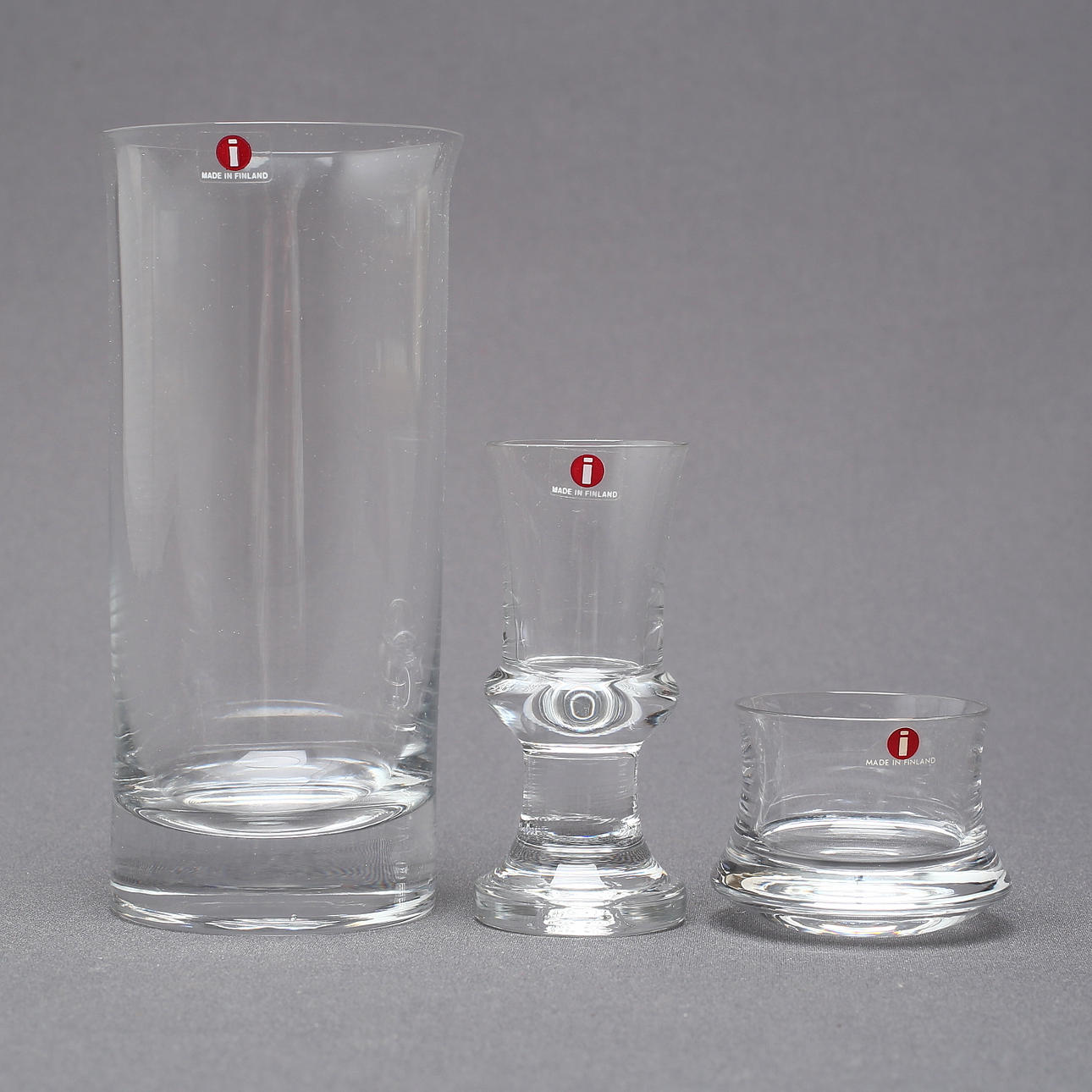 IITTALA, 16 delar, glas, Tavastia, Otso, Romatica.