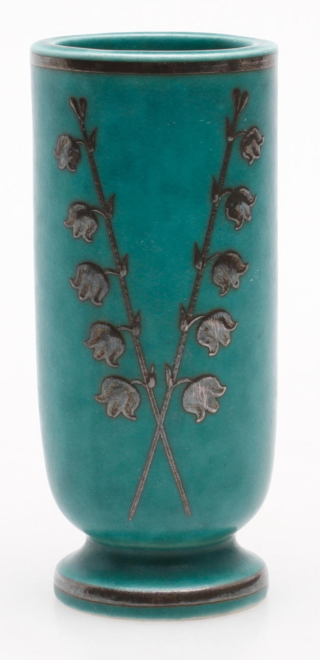 VAS, stengods, "Argenta", Wilhelm Kåge, Gustavsberg.