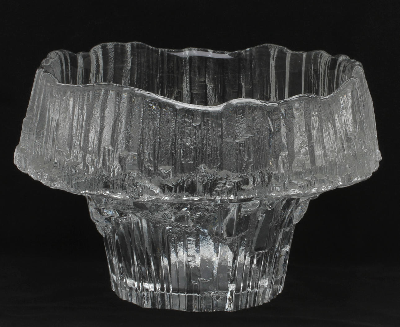 SKÅL, glas, "Stellaria", Tapio Wirkkala, Iittala, sign.