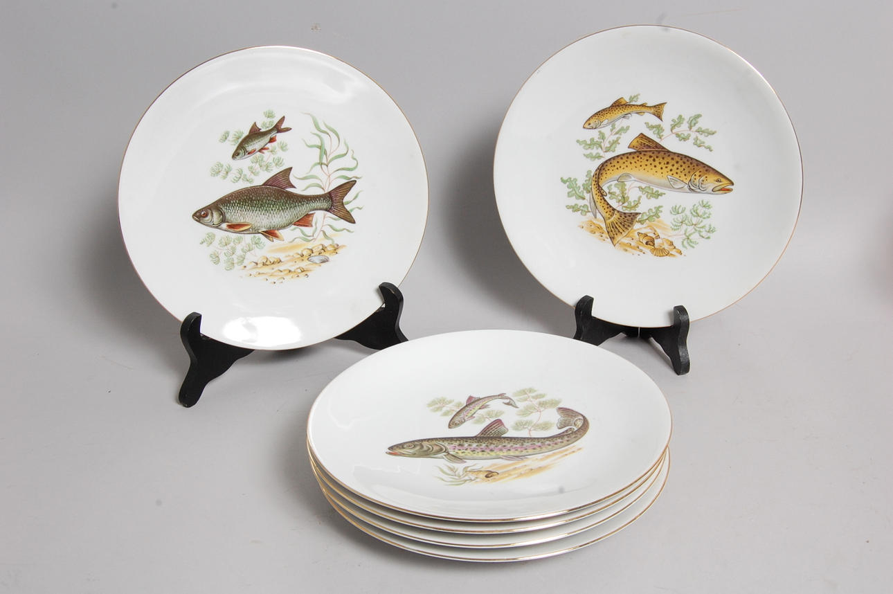 FISKTALLRIKAR, 6 st Bavaria.