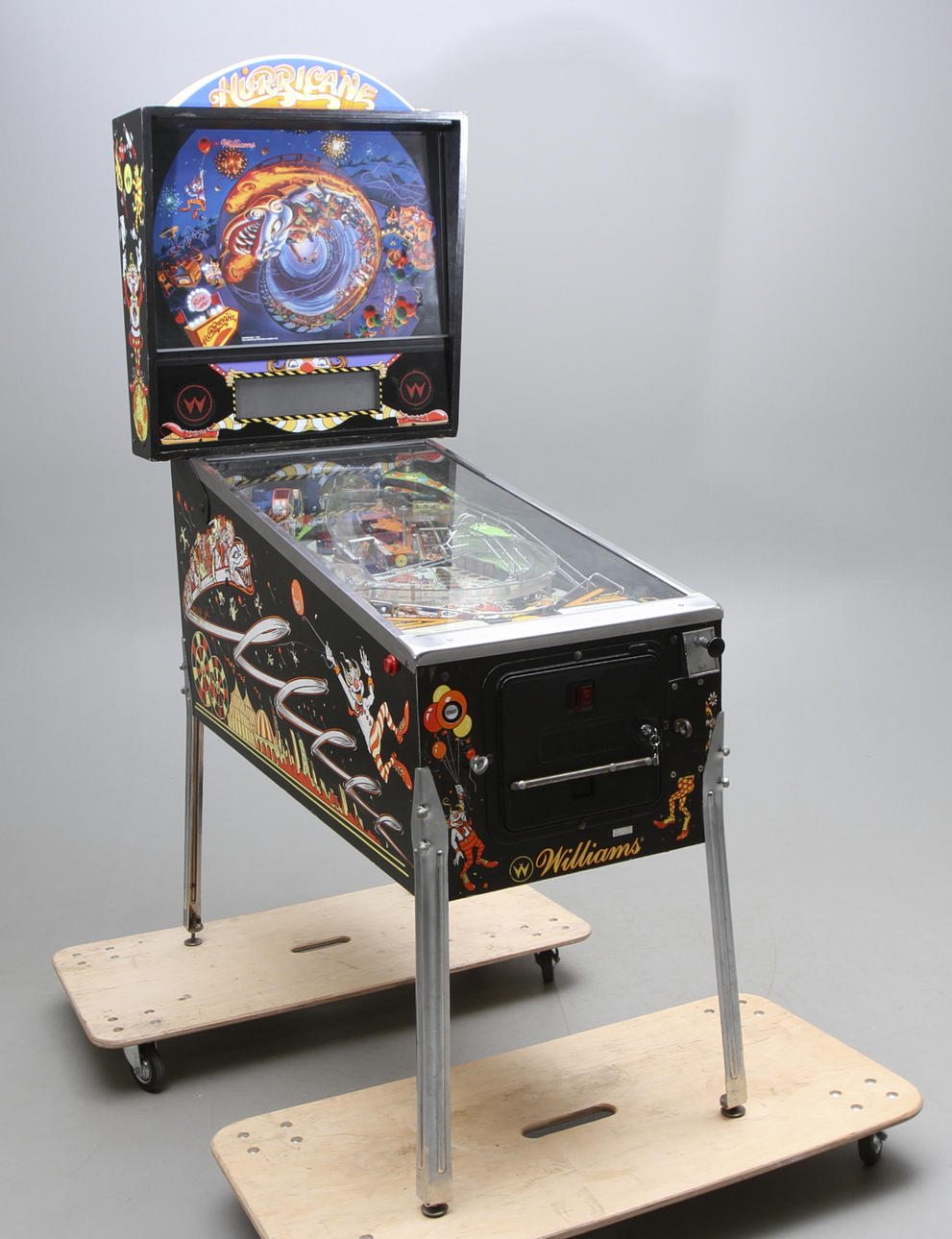 FLIPPERSPEL, "Hurricane", Williams Electronics 1991.