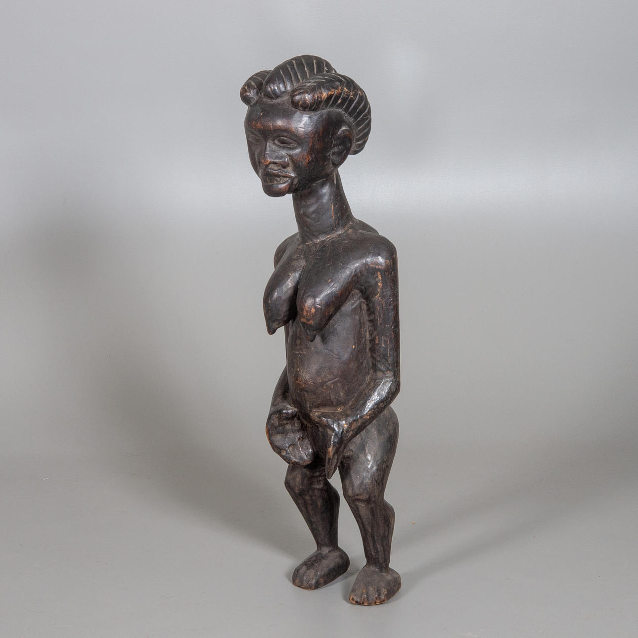 SKULPTUR, snidat trä, Afrika.