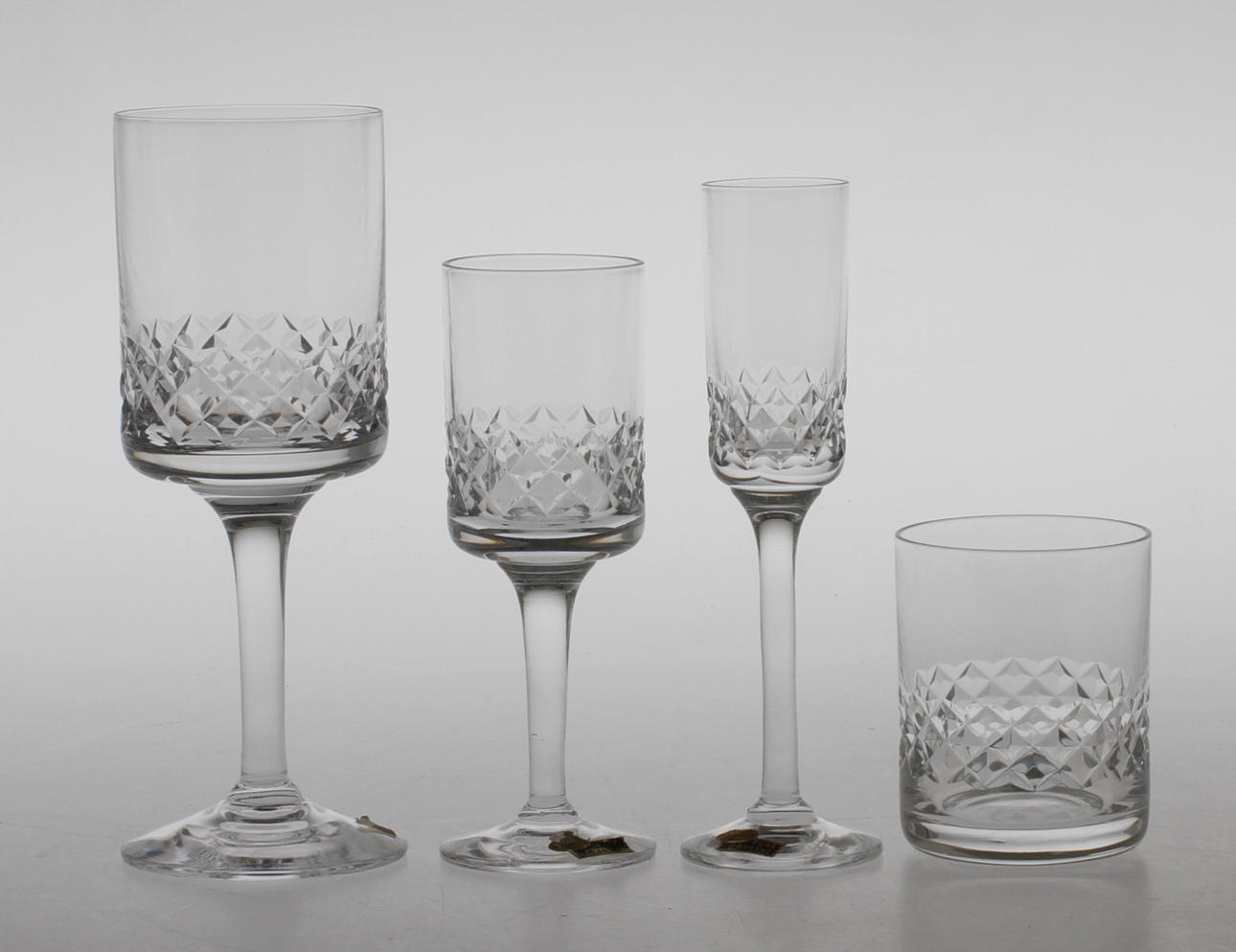 GLASSERVIS, 44 delar, Skruf.