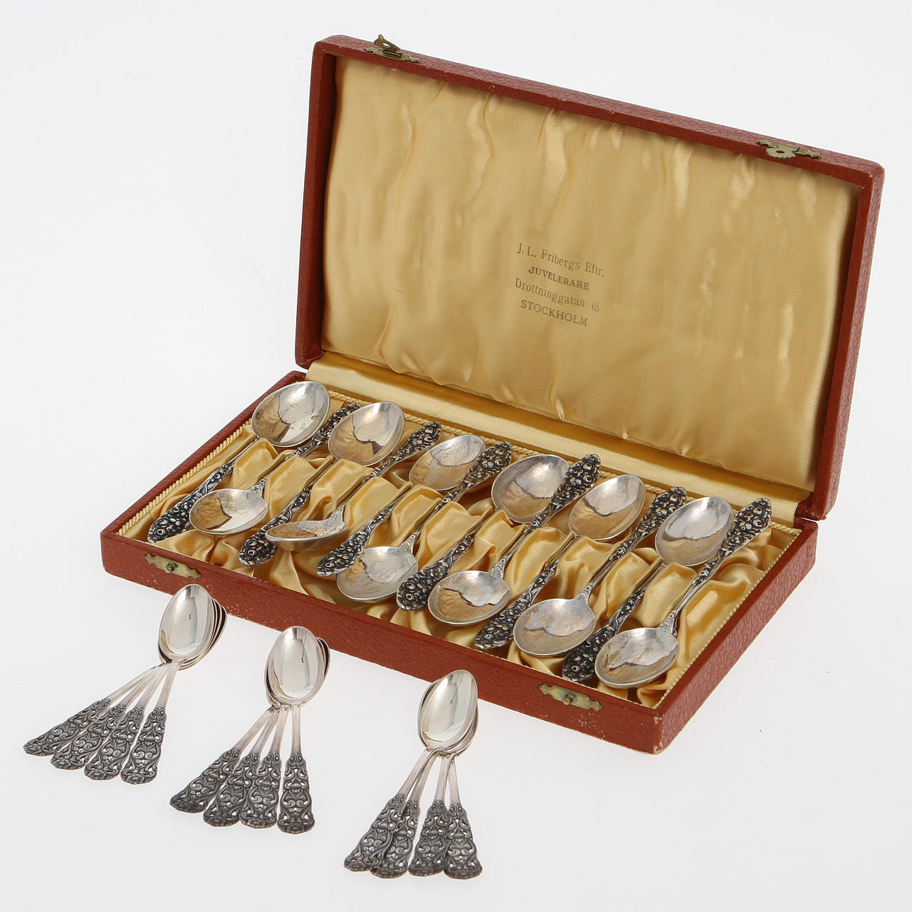 BESTICK, 24 st, silver, ca 280 gram.