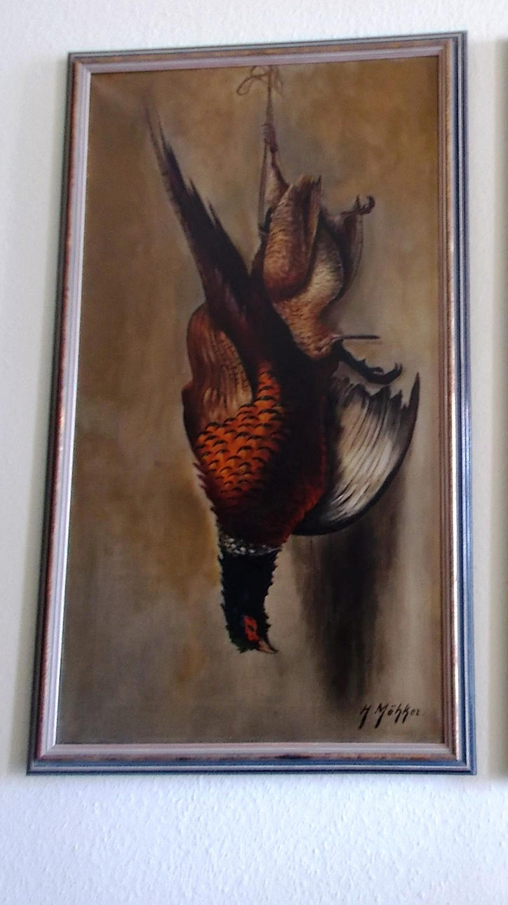 H. MÖHKER: ÖLGEMÄLDE AUF LEINWAND, um 1920.