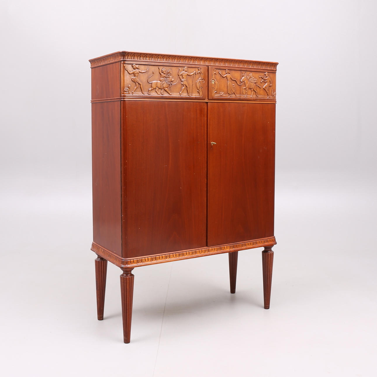 SKÅP, mahogny, 40/50 tal.