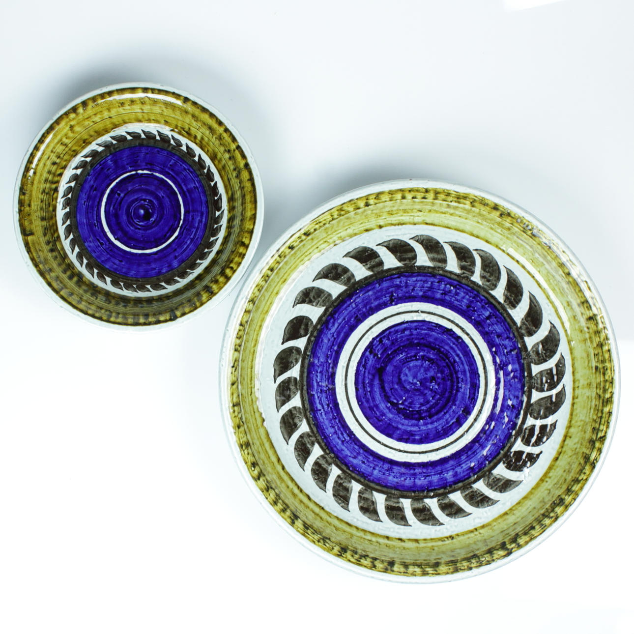 PLATE 2 pcs, Stoneware, Rörstrand, Titus.