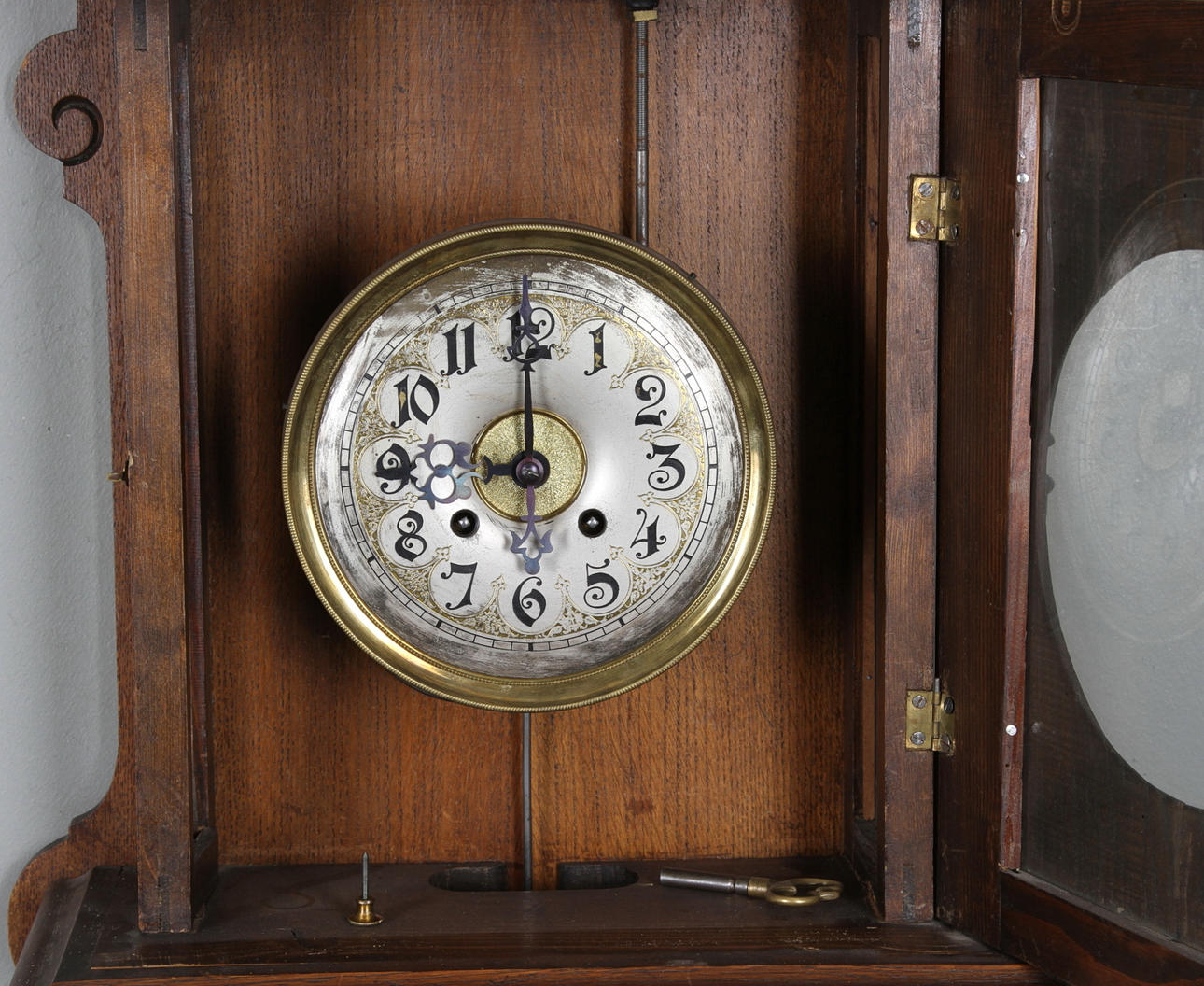 WALL CLOCK, neo - renaissance, turn of the century 1900. Clocks ...