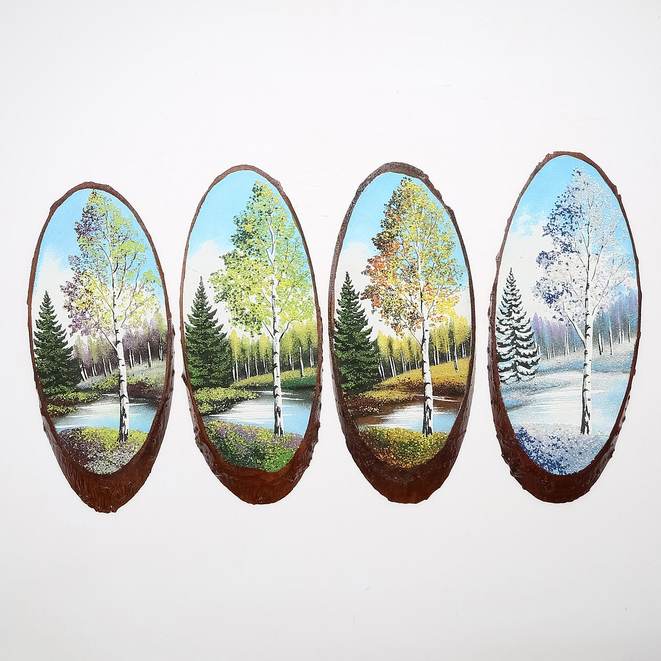 TAVLOR, 4 st, Landskap.